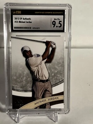 $2.25 • Buy 2013-14 SP Authentic Michael Jordan CSG 9.5!!