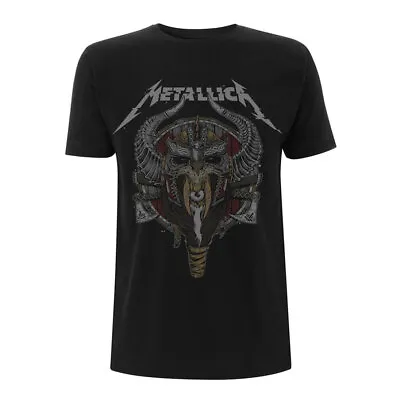 Metallica T-Shirt Viking Rock Band New Black Official • £15.95