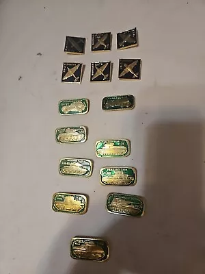 Ussr Soviet Russian Military Pins Lot Of 15 (tanksplanes) • $4.99