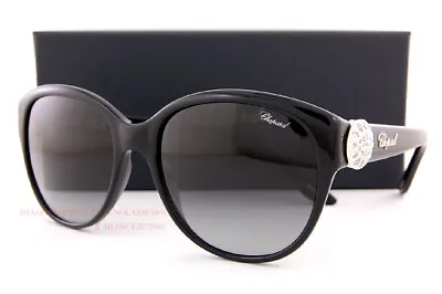 £160.55 • Buy Brand New Chopard Sunglasses SCH 185S 0700 Black/Grey Gradient For Women
