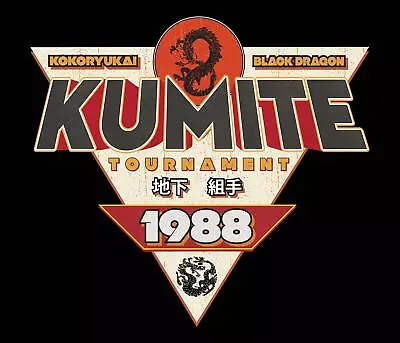 Bloodsport Van Damme Kumite Tournament 80's Cult Martial Arts Movie T-shirt • £16.99