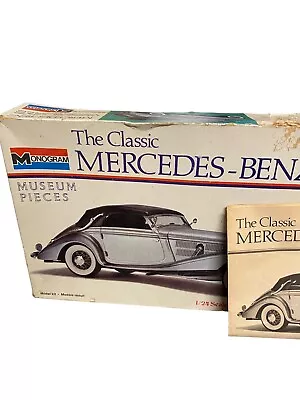 1939 Mercedes Benz- Monogram 1/24th Scale Model Factory Sealed • $12.99