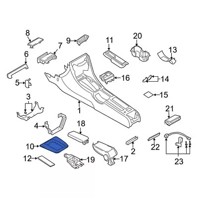 For Audi S4 05-08 Audi 8E0864261BA7L5 Automatic Transmission Shift Cover Plate • $238.71