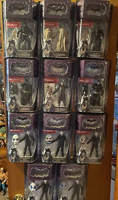 $215 • Buy BATMAN Dark Knight Movie Masters Action Figure Lot (11) No Holes Recalled Joker