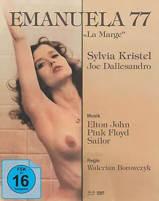 Emanuela 77 - Mediabook (Blu-ray) Kristel Sylvia Dallesandro Joe Falcon Andre • $50.12