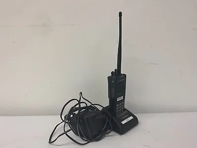 Motorola HT 1000 Two-Way Radio W/ Accessories H01KDC9AA3DN *VHF • $81.78