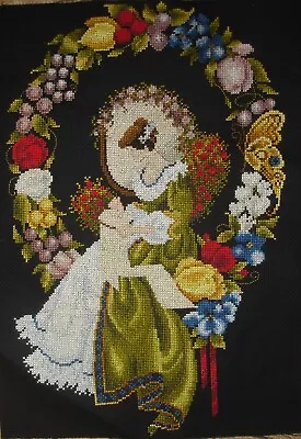 Lavender & Lace Counted Cross Stitch Unframe Tapestry Picture Lady Of The Thread • £9.99