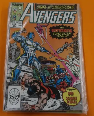 The Avengers Bundle Of 8 MARVEL COMICS GROUP Comics (1988-1990) • £35