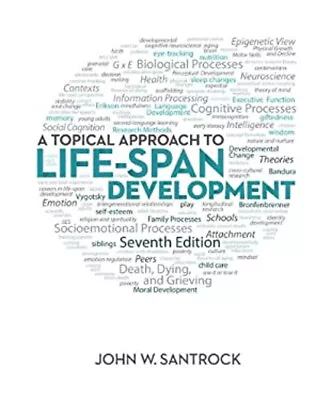 A Topical Approach To Life-Span Development Hardcover John Santro • $6.69