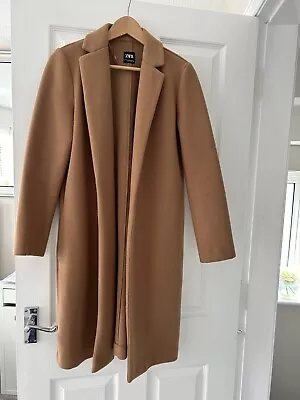 Zara Camel Coat Medium • £4.99