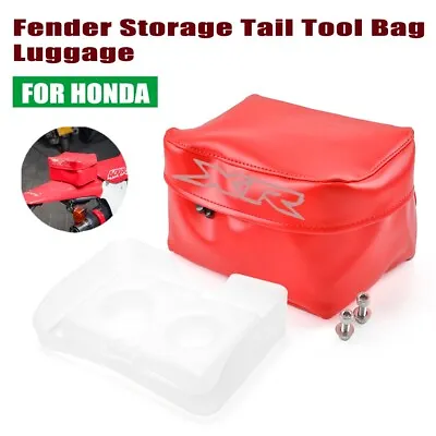 For HONDA XR 650L/R 600R 400R 250/L/R 230/R Fender Storage Tail Tool Bag Luggage • $39.44