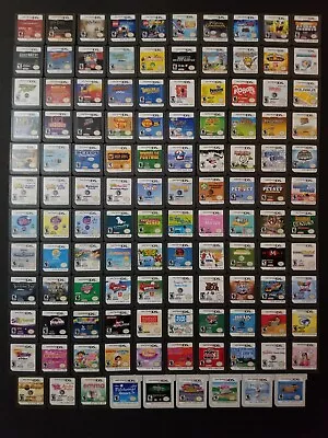 Lot Of Nintendo DS/3DS Games You Pick & Choose! Tested + Working *Updated 3/27* • $6.95