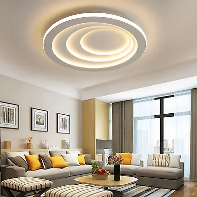 Dimmable Ceiling Light LED Chandelier Pendant Lamp Fixtures 3 Color W/Remote New • $43.24