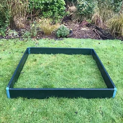 Build-a-Bed Recycled Plastic Garden Raised Bed Kit 0.15m High • £57