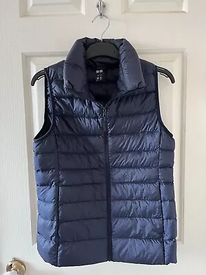 Uniqlo Ultra Light Down Navy Blue Vest Size S • $35