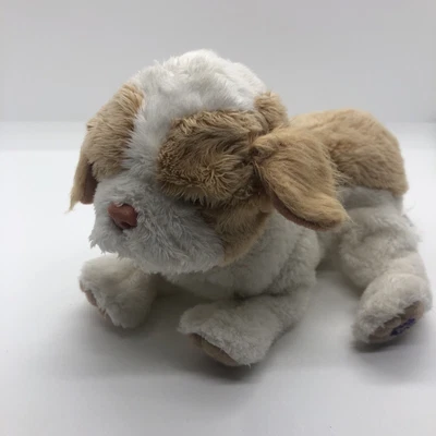 £10 • Buy FURREAL NEWBORN PUPPY DOG LIGHT BROWN WHITE  Electronic 2003 (tiger) (S1-05)