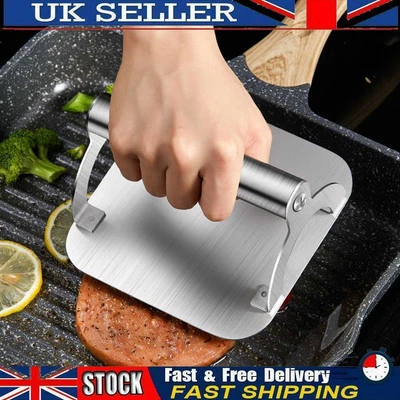 £12.69 • Buy Beef Burger Press Smooth Hamburger Meat Press Maker Portable Kitchen Accessories