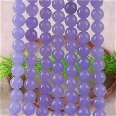 6/8mm Purple Alexandrite Round Gemstone Loose Beads 15''##QF406  • $3.99