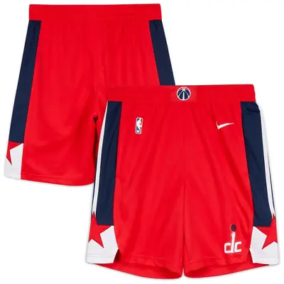 Washington Wizards Men's Shorts (Size L) Nike NBA Icon Swingman Shorts - New • £39.99