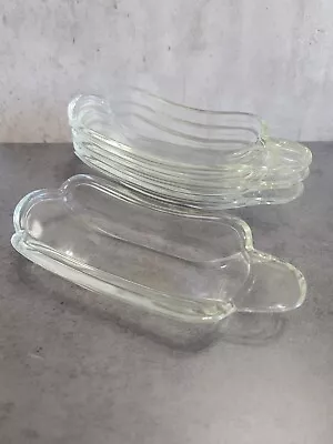 Vintage Banana Split Dishes Set Of 4 Dessert Dishes Sundae Dishes • $15