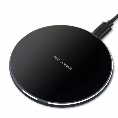 15W WIRELESS CHARGER FAST CHARGING SLIM PAD QUICK CHARGE For SMARTPHONES • $26.38