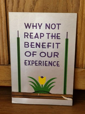 £15 • Buy Art Deco 1930's Opticians Sign Written Advertising Display Card (3)