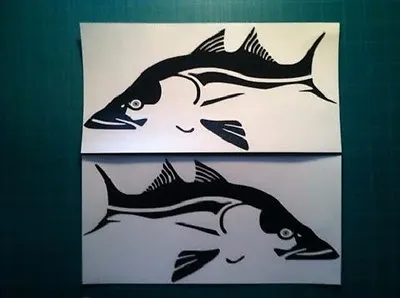 $9.99 • Buy (2) Snook Boat Decals Large Vinyl Graphics Fish Sticker Fishing Window Truck 12 