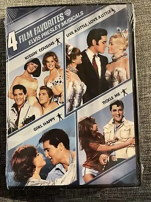 4 Film Favorites: Elvis Presley Musicals (DVD) • $5.50