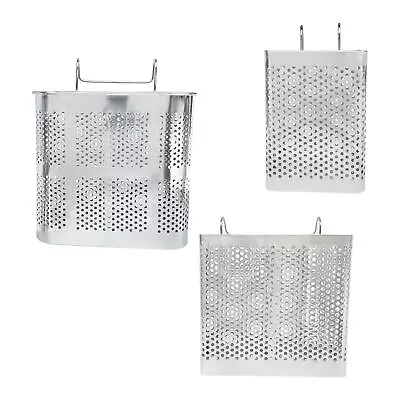 $15.86 • Buy Cutlery Spoons Forks Storage Rack With Hooks Flatware Drying Shelf Utensil Caddy