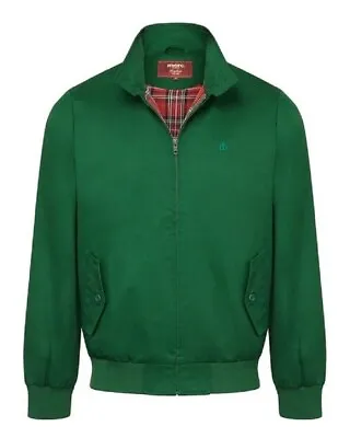 Merc London Harrington Jacket Racing Green EXTRA LARGE New • £65