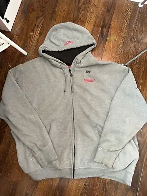 Milwaukee M12 Heated Hoodie Zip Up (With Battery Untested) XXL • $85