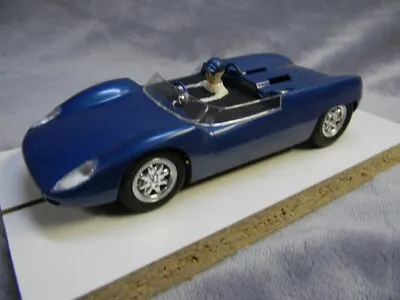 1/24 Scale Original 1966 Scarab Vintage Monogram Blue Can-am Slot Car • $110