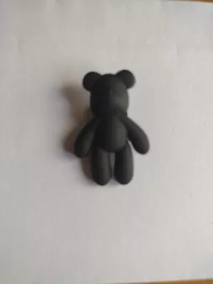 £1.25 • Buy Jibbitz Croc Shoe Charm Giant Teddy Bear Black