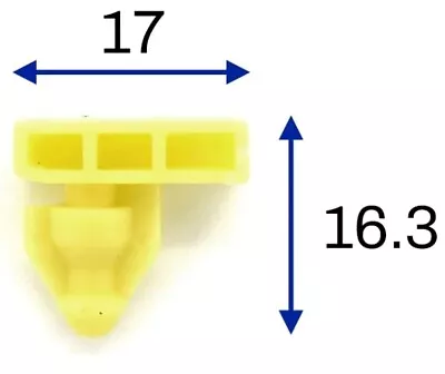 10x Clips Fit T32 Nissan XTrail X-trail Wheelarch Guard Flare Body Mouldings • $17.95