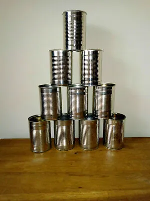Empty Tin Cans Arts & Crafts Planters Weddings Tin Can Alley - Free Delivery • £6.45