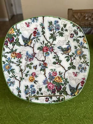 Midwinter Stylecraft Staffordshire England Fashion Shape Bird Chintz Vtg Plate • $9.99