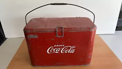 Vintage Coca Cola Cooler (Progress Refrigerator Co.) Made In 🇺🇸 • $149.99