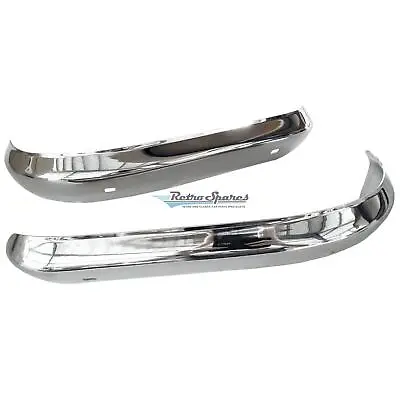 Ford Lotus Cortina Mk1 Gt 440 1200 1300 Front Chrome Bumperettes • $386.32