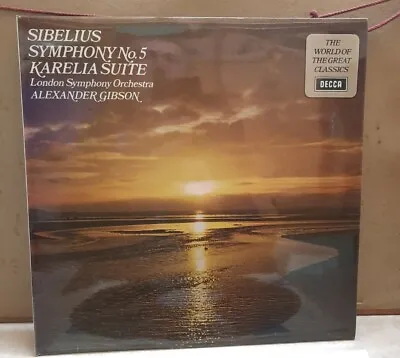 @decca Spa 122 *tas Listed* Gibson* Sibelius Symphony No.5 /karelia Suite • £2.99