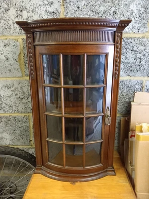 £9.99 • Buy Antique Small Display Cabinet Used