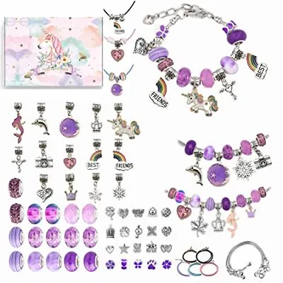 Girls Charm Bracelet Making Kit - Super DIY Arts And Crafts SetGirls Jewellery • £12.99