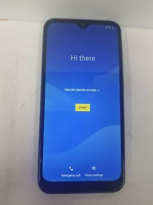 Motorola Moto E7 32gb Blue Xt2052-6 (t-mobile) Damaged Cd8459 • $16.19