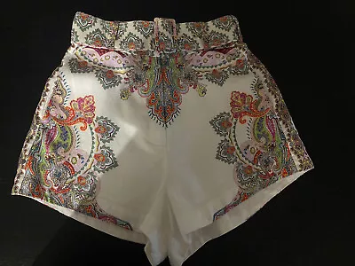 $200 • Buy Zimmerman Ninety Six Filigree Shorts Size 0