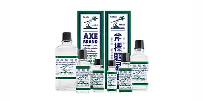 Axe Brand Universal Natural Pain Relief Singapore Medicated Oil  FULL RANGE • £6.99