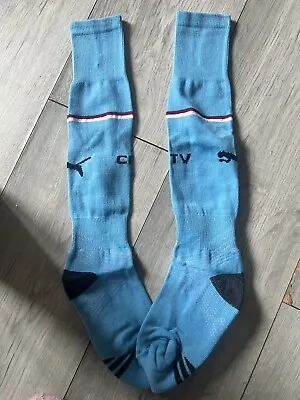 Manchester City Football Socks Kids 12-2 • £6.49