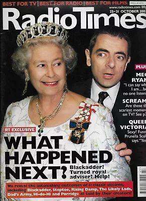 RADIO TIMES MAGAZINE MIDLANDS Edition: 25 - 31 OCTOBER 2003 - ROWAN ATKINSON [R] • £5.99