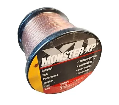 Monster XP MiniSpool Speaker Wire XPMS 50ft/15m High Performance NEW! • $39.95