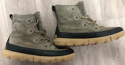 Sorel Explorer Waterproof Winter Boots Gray Men's 13 M • $40