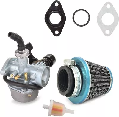 ATV Carburetor PZ19 With Fuel Filter And 35mm Air Filter For 50cc 70cc 80cc 9... • $22.28