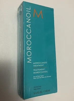 NEW & SEALED Moroccanoil Oil Original Treatment With Pump 3.4oz • $29.95